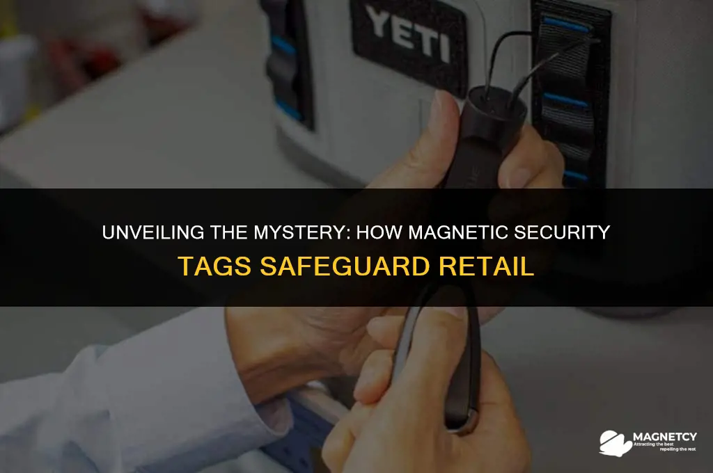 how do magnetic security tags work