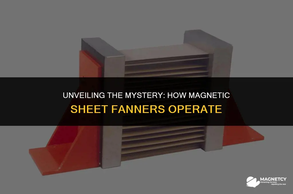 how do magnetic sheet fanners work