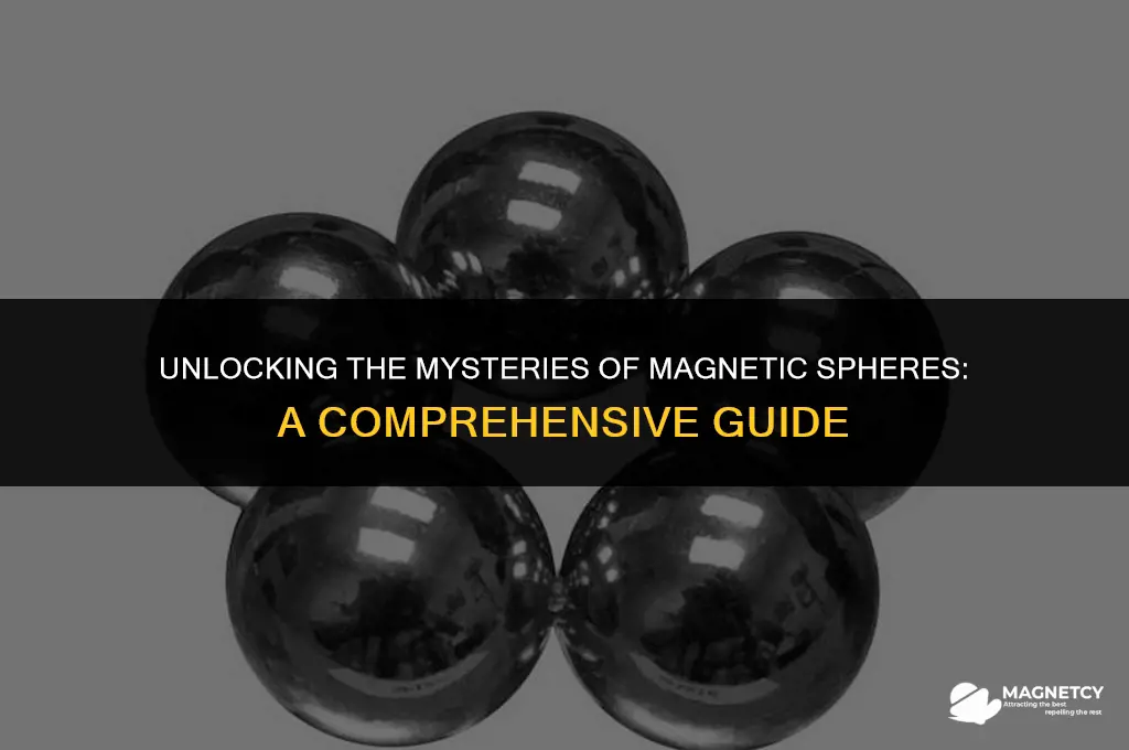 how do magnetic spheres work