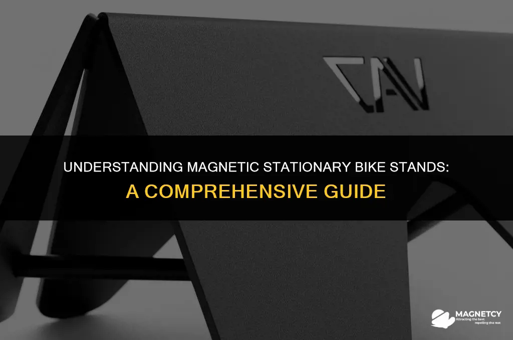 how do magnetic stationary bike stands work
