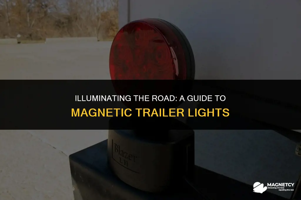 how do magnetic trailer lights work