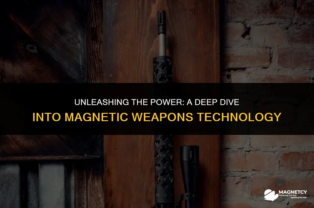 how do magnetic weapons work