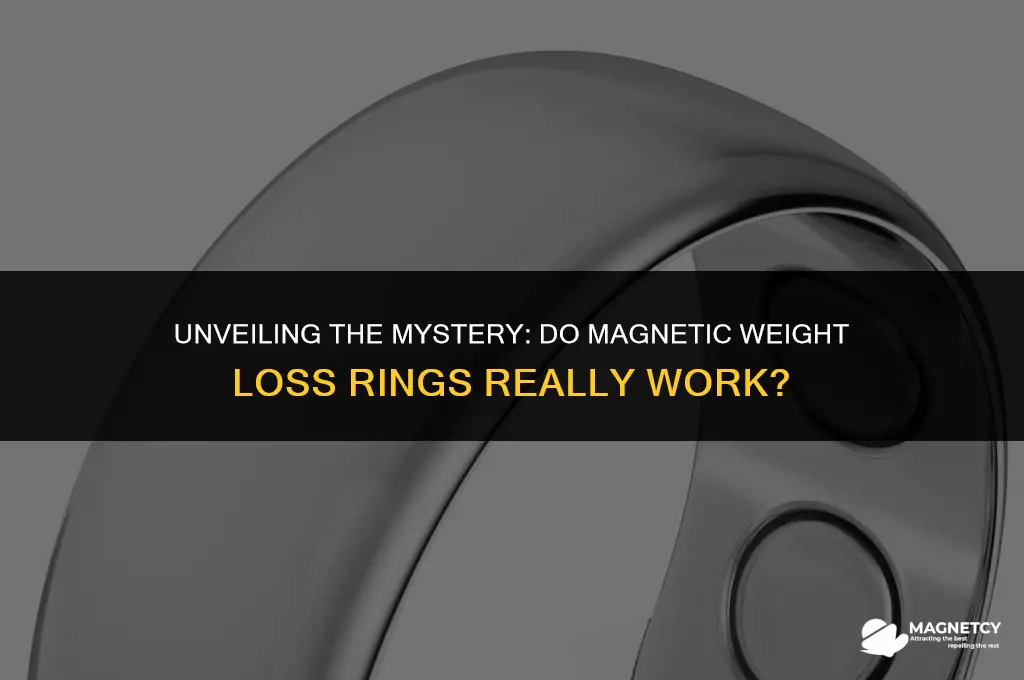 how do magnetic weight loss rings work