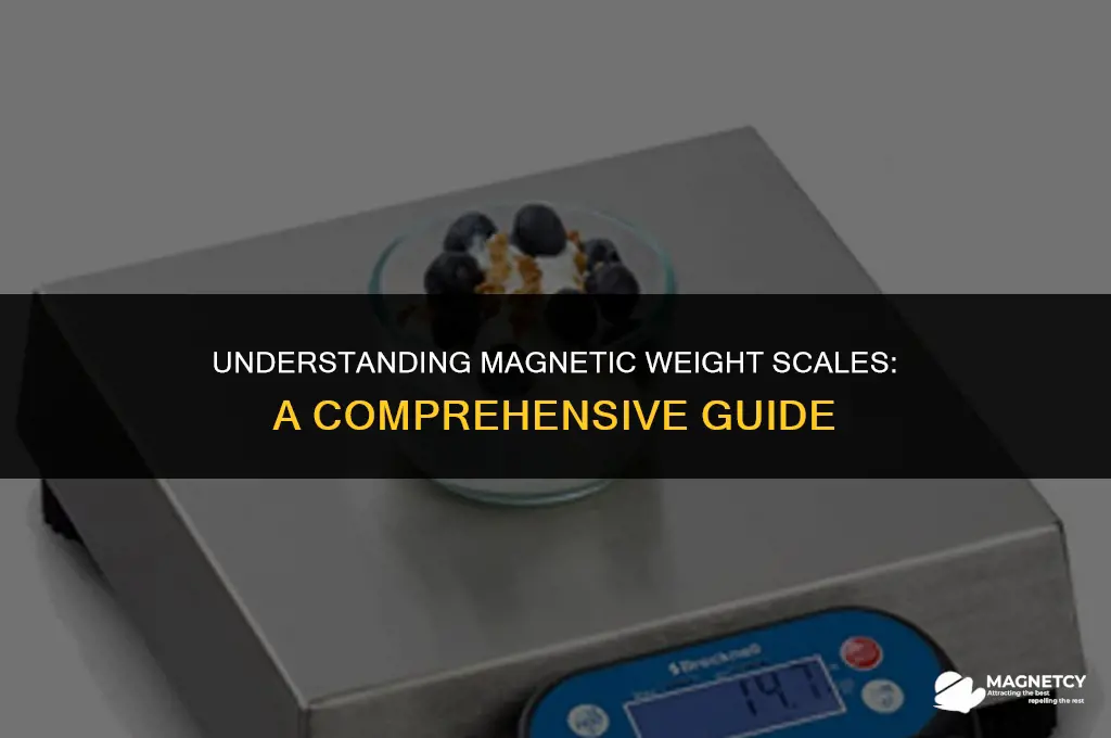 how do magnetic weight scales work