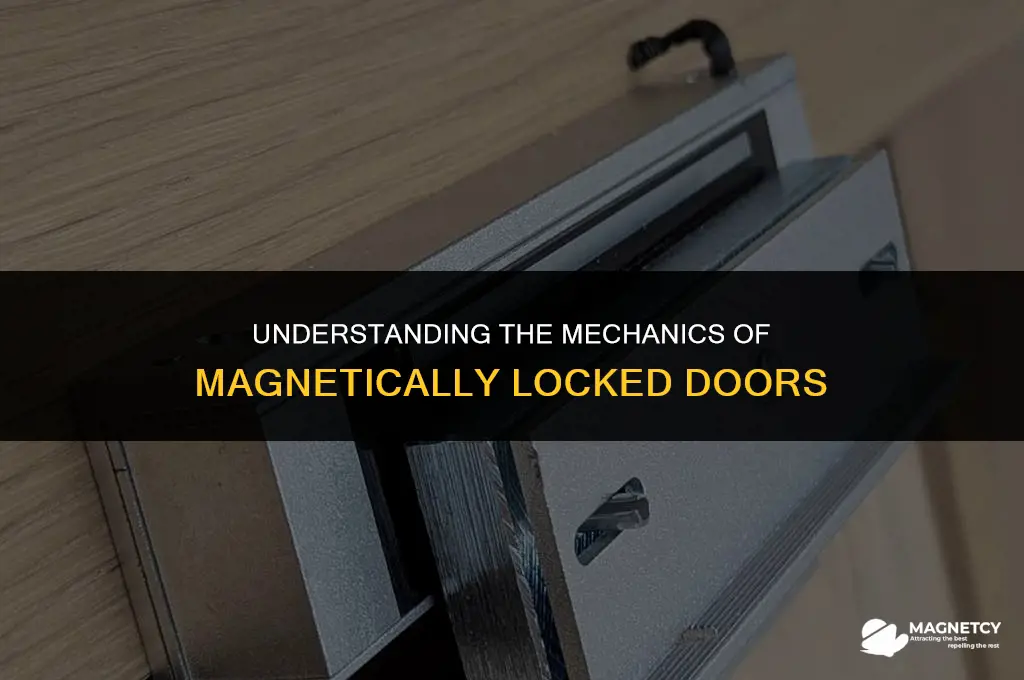 how do magnetically locked doors work