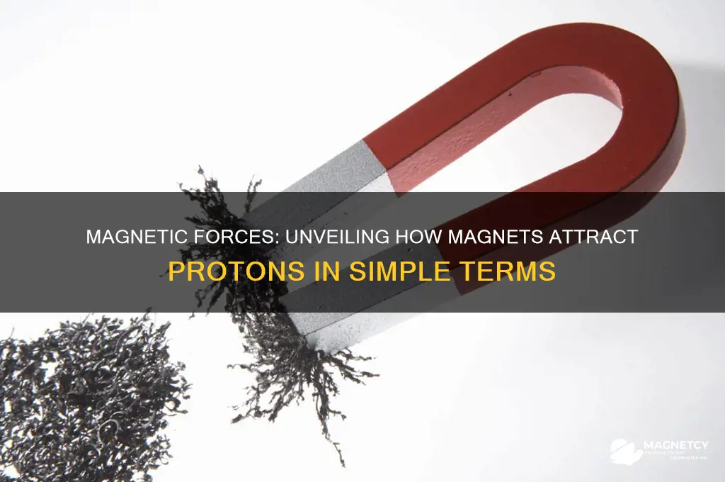 how do magnets attract protons