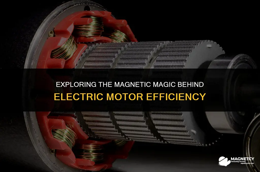 how do magnets help elctric motors work