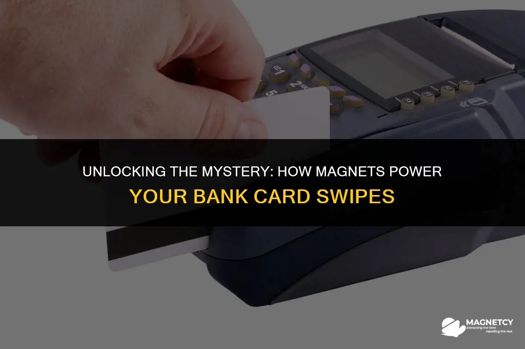 how do magnets make a bank card work