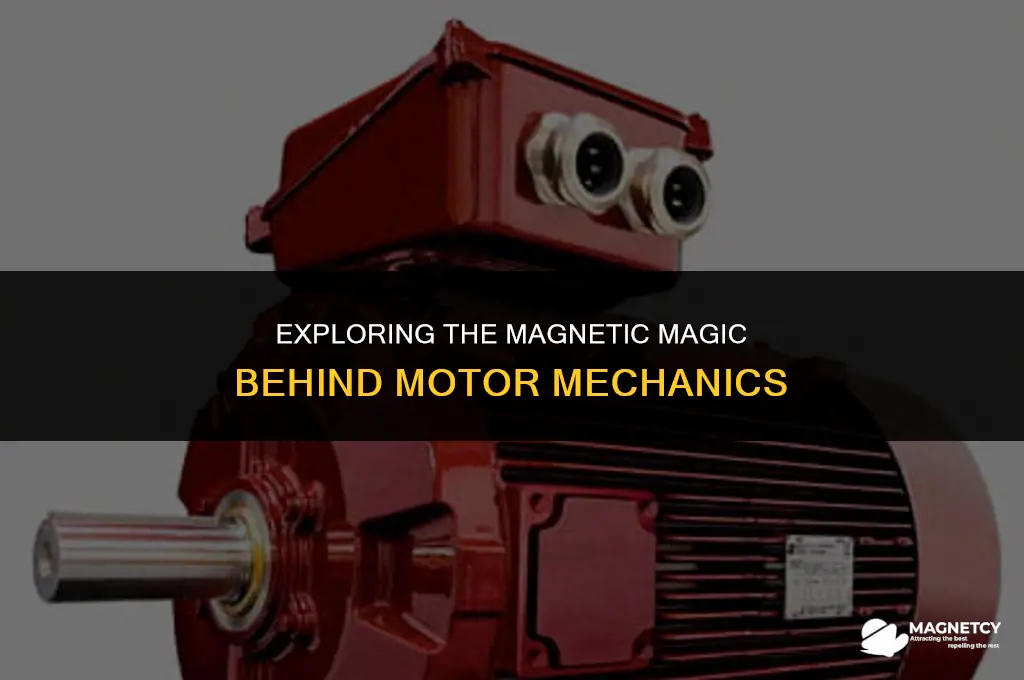 how do magnets make a motor work