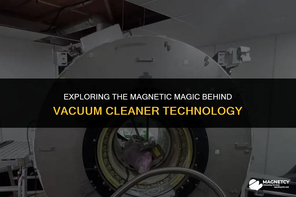 how do magnets make a vacuum cleaner work