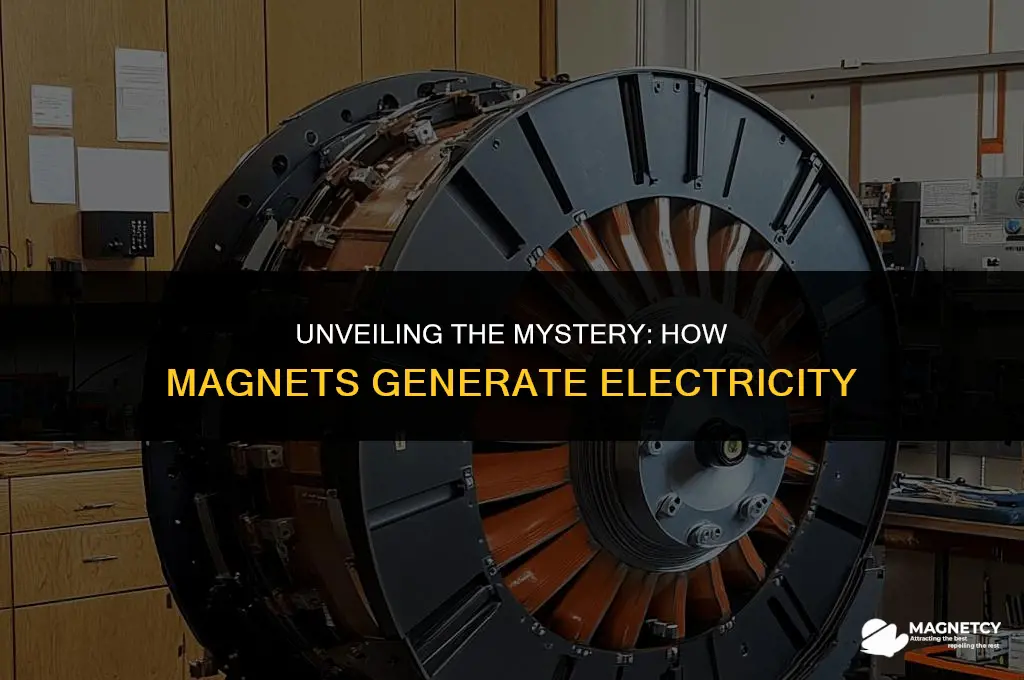 how do magnets make electricity
