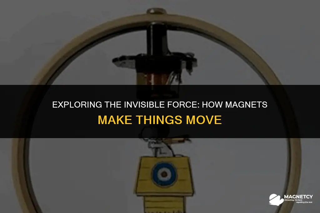 how do magnets make things move