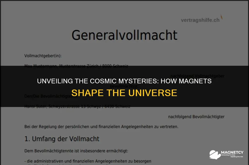 how do magnets work in astronomy