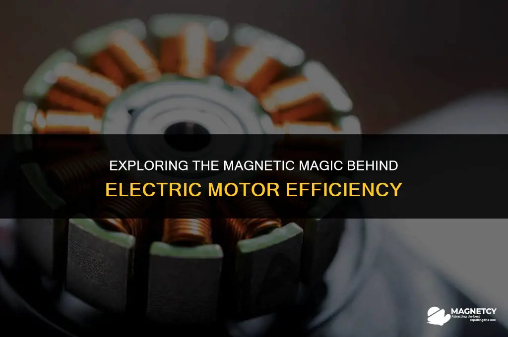 how do magnets work in electric motors