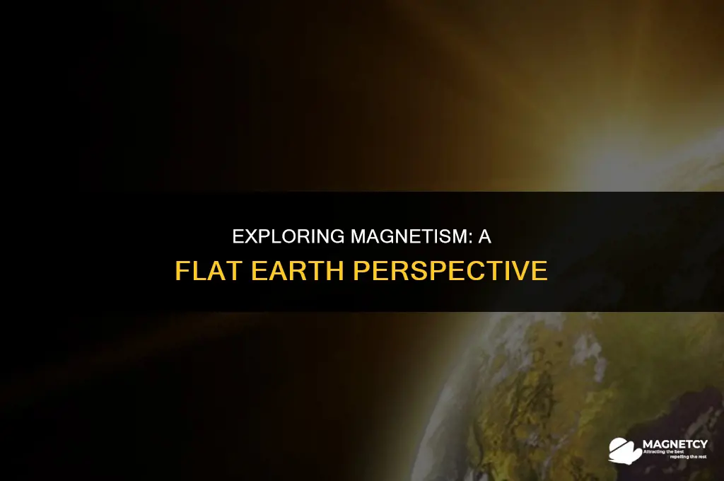 how do magnets work on a flat earth