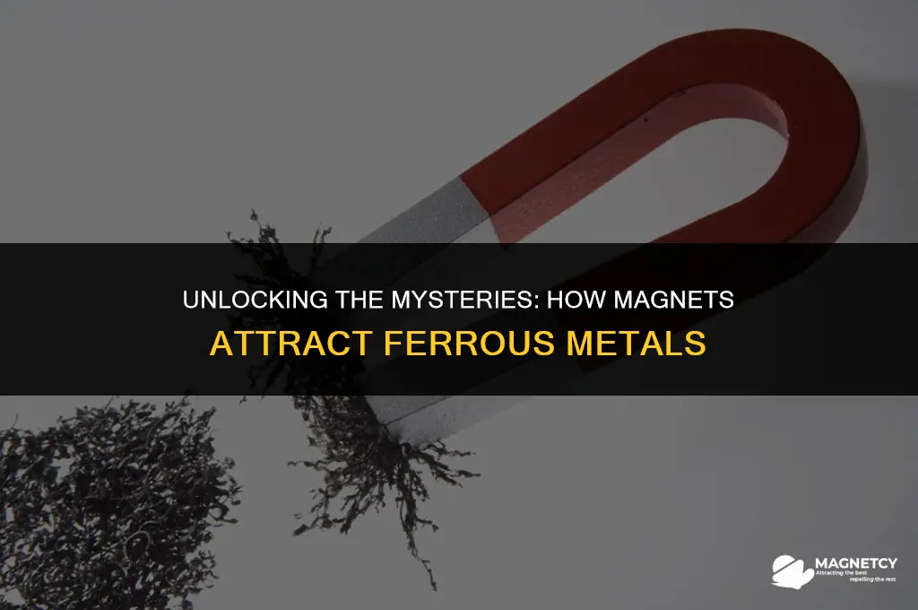 how do magnets work on ferrous metal