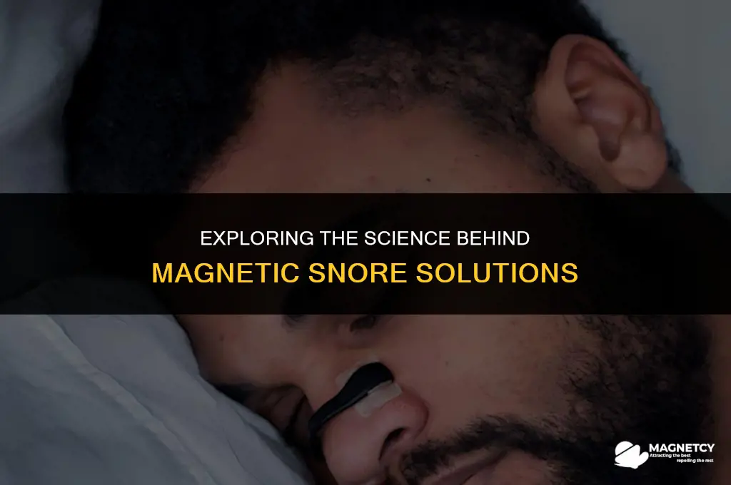 how do magnets work to stop snoring