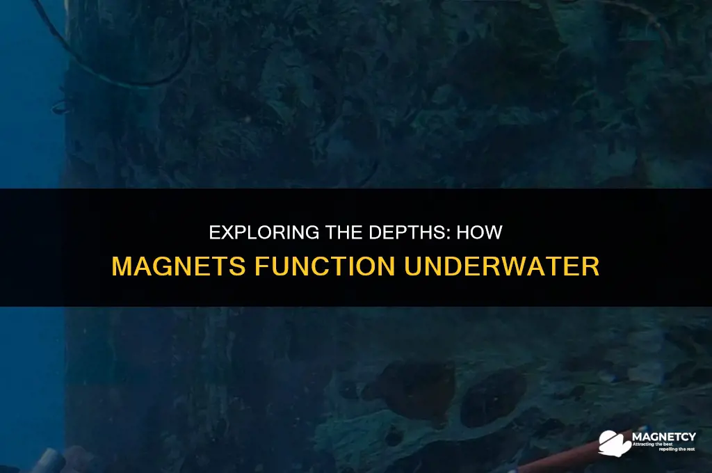 how do magnets work underwater