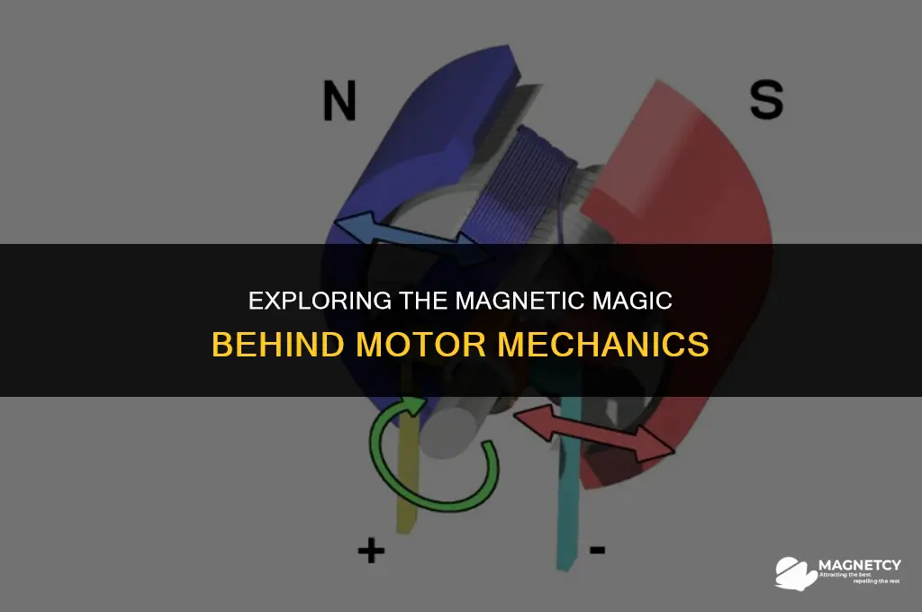 how do magnets work with motors
