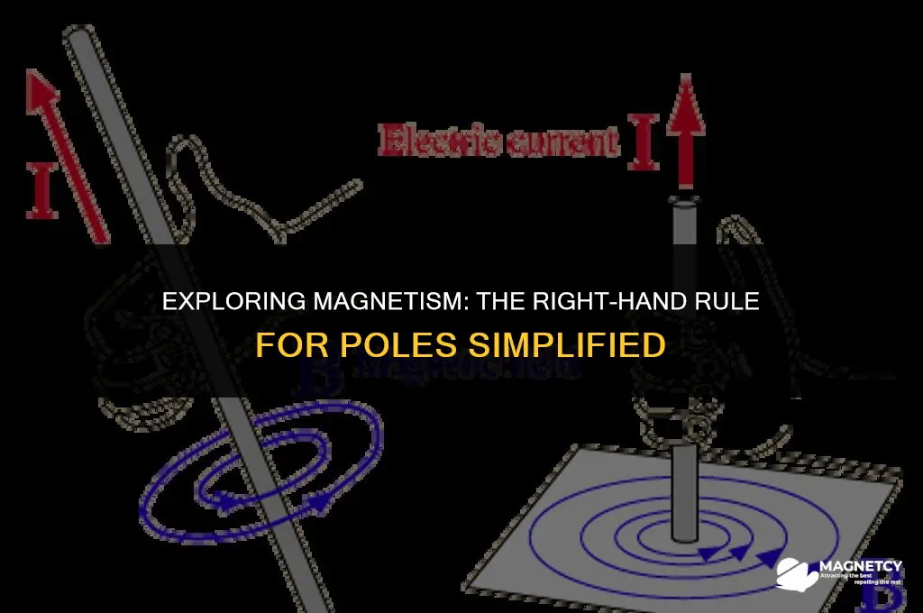 how do magnets work with the right hand rule poles