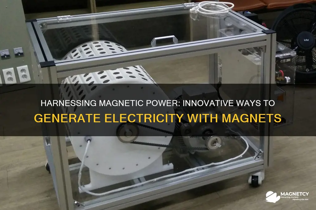 how do people use magnets to produce power