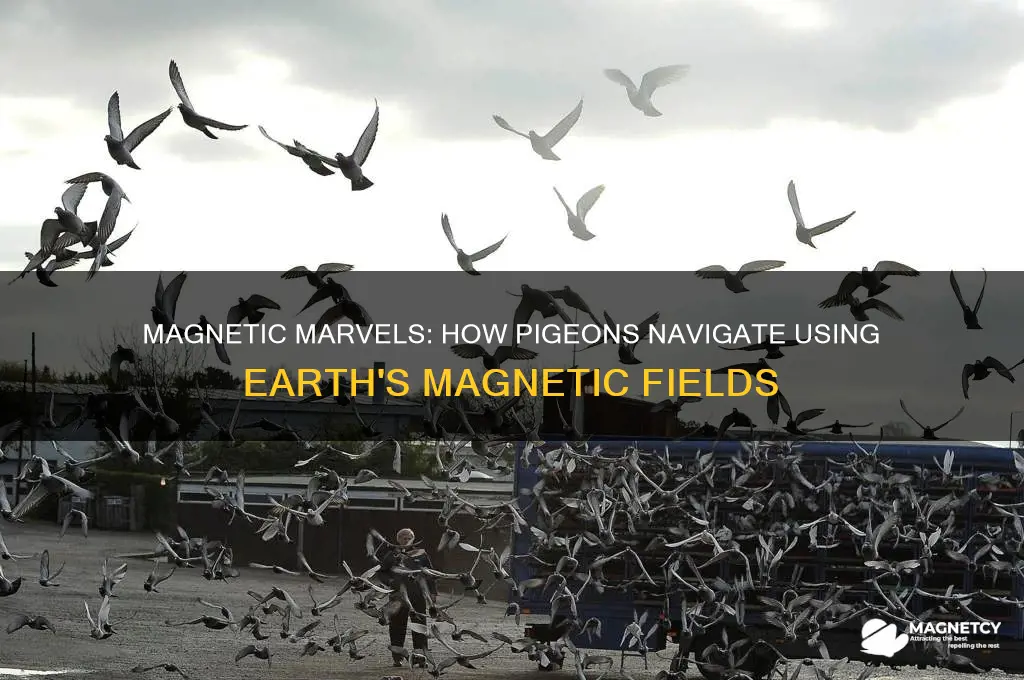 how do pigeons use magnetism to navigate