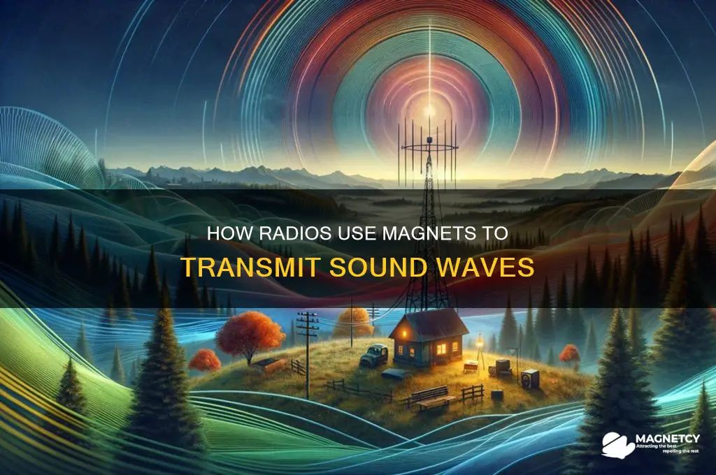 how do radios use magnets