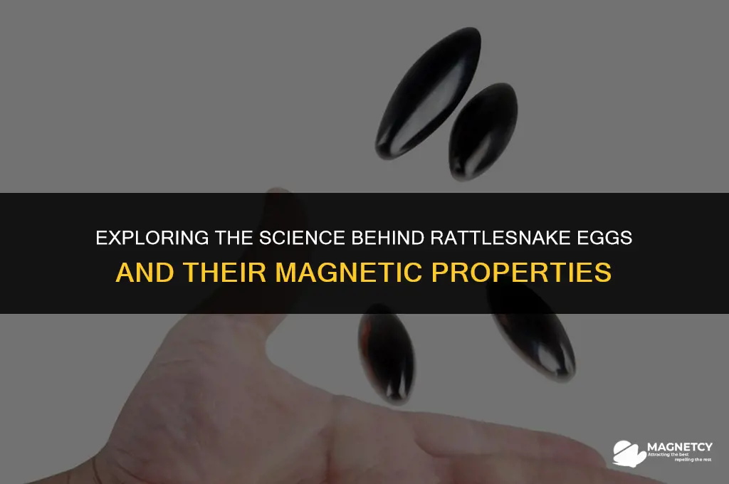how do rattlesnake eggs magnets work