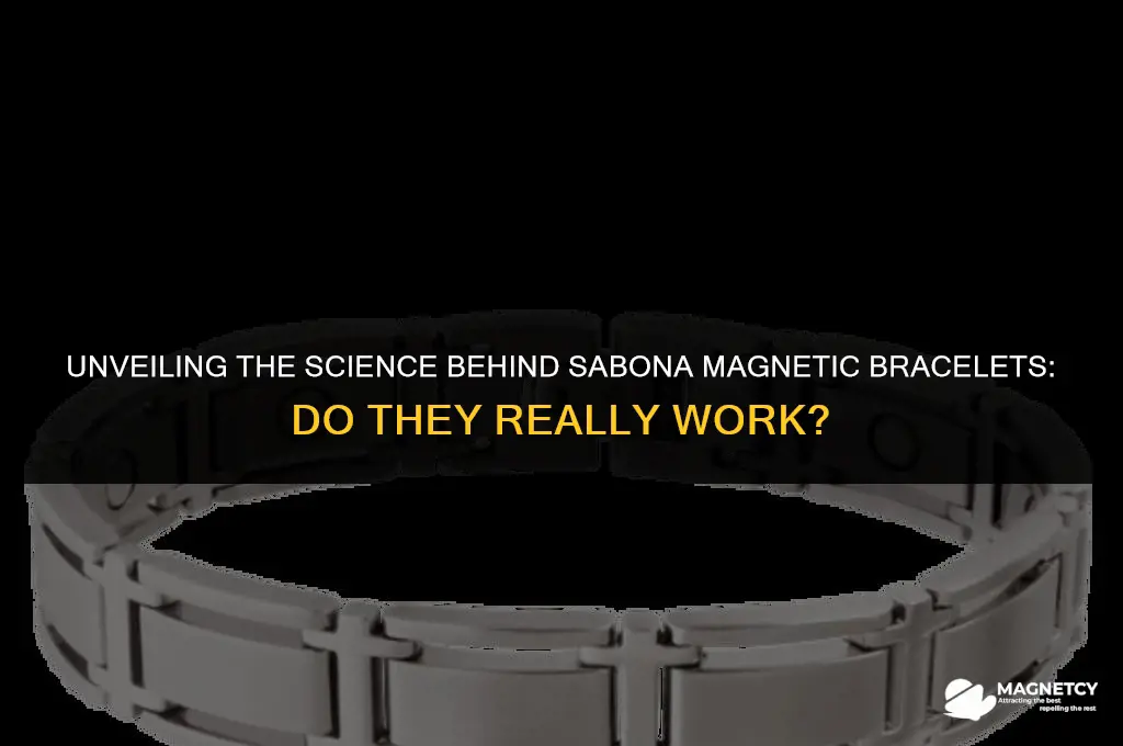 how do sabona magnetic bracelets work
