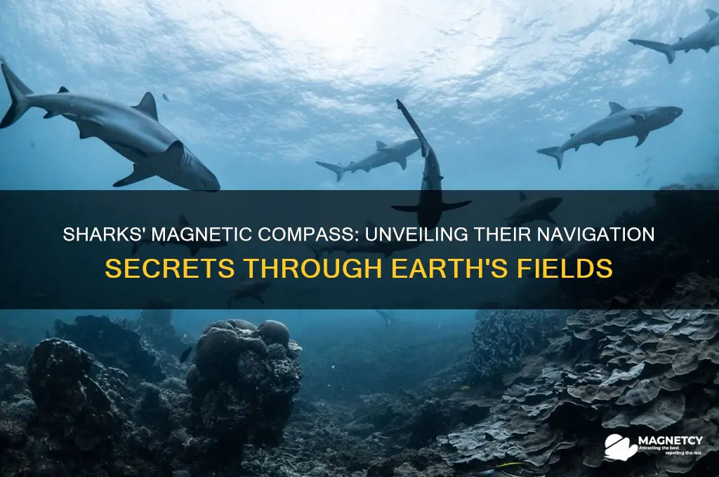 how do sharks use magnetism to navigate