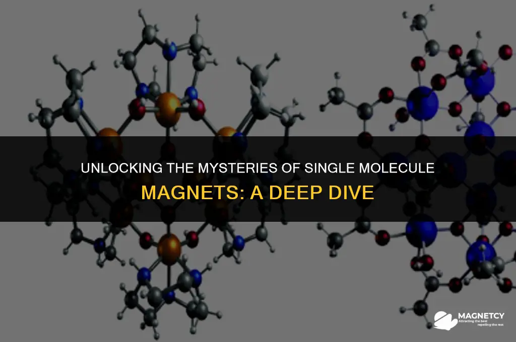 how do single molecule magnets work
