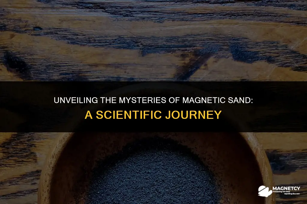 how do they make magnetic sand