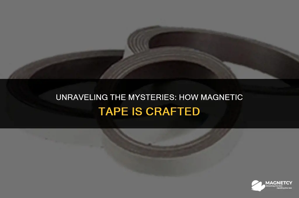 how do they make magnetic tape