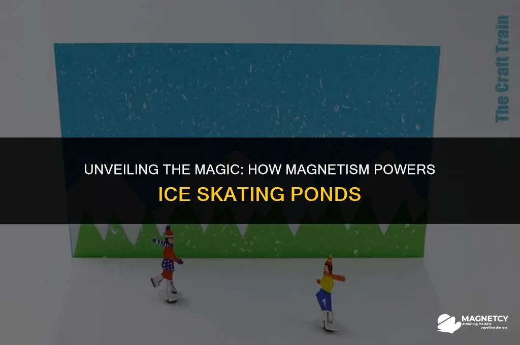 how do they make magnetism ice skate pond