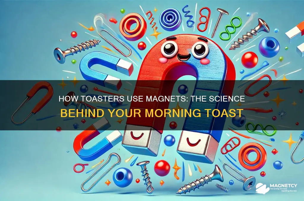 how do toasters use magnets