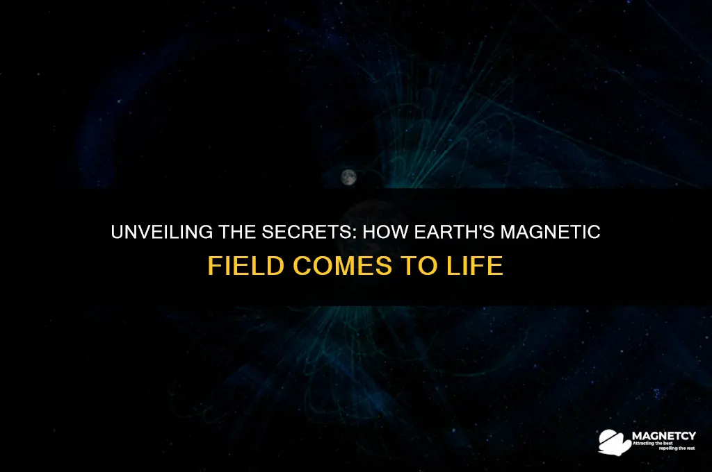 how do we make a magnetic field in the earth