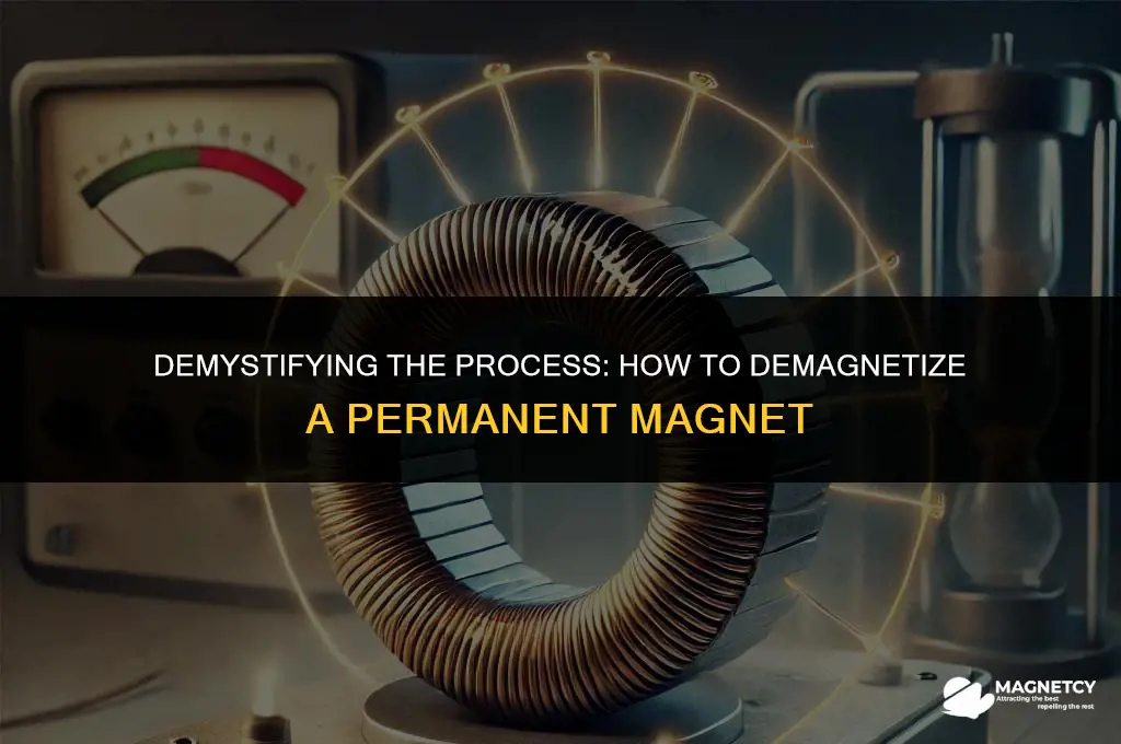 how do you demagnetize a permanent magnet