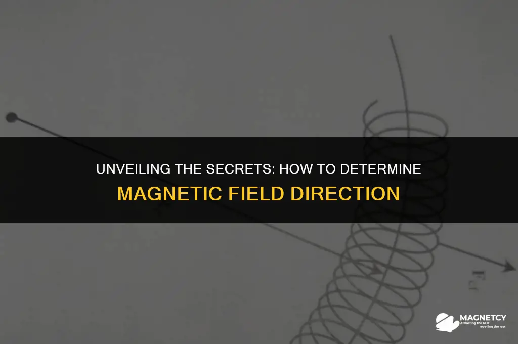 how do you determine the direction of the magnetic field