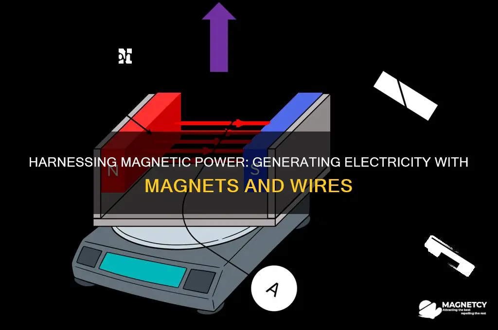 how do you generate electricity using magnets and wires