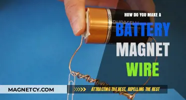 Crafting Power: A Guide to Making Battery Magnet Wires
