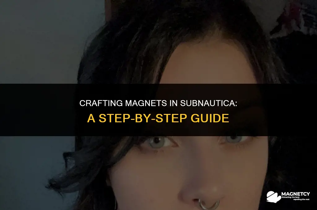 how do you make a magnet in subnautica
