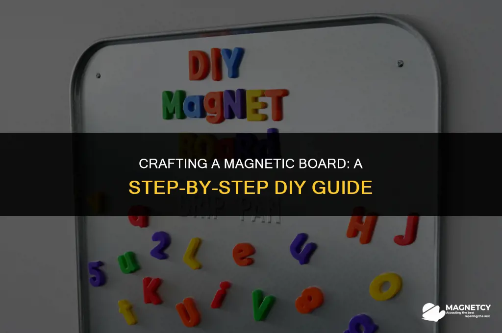 how do you make a magnetic board