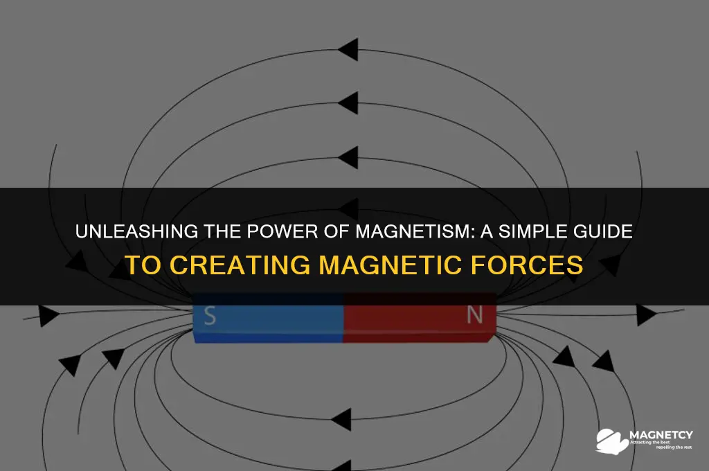 how do you make a magnetic force