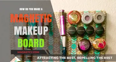 DIY Magnetic Makeup Board: A Step-by-Step Guide