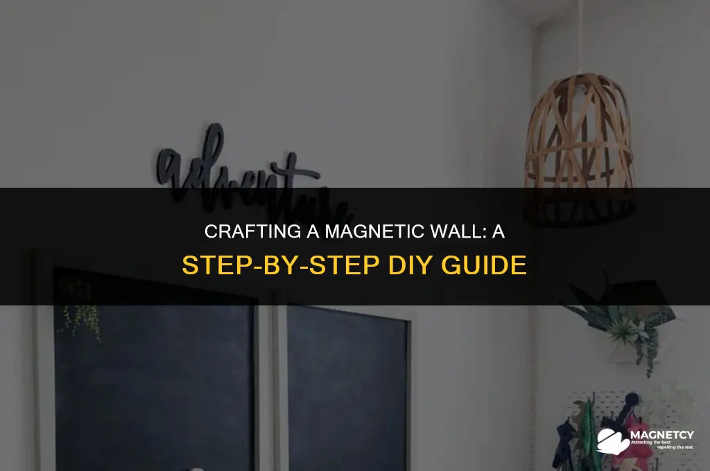 how do you make a magnetic wall
