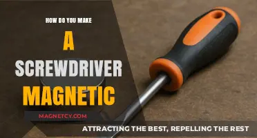 DIY Guide: Magnetizing Your Screwdriver for Easy Nail Pickup
