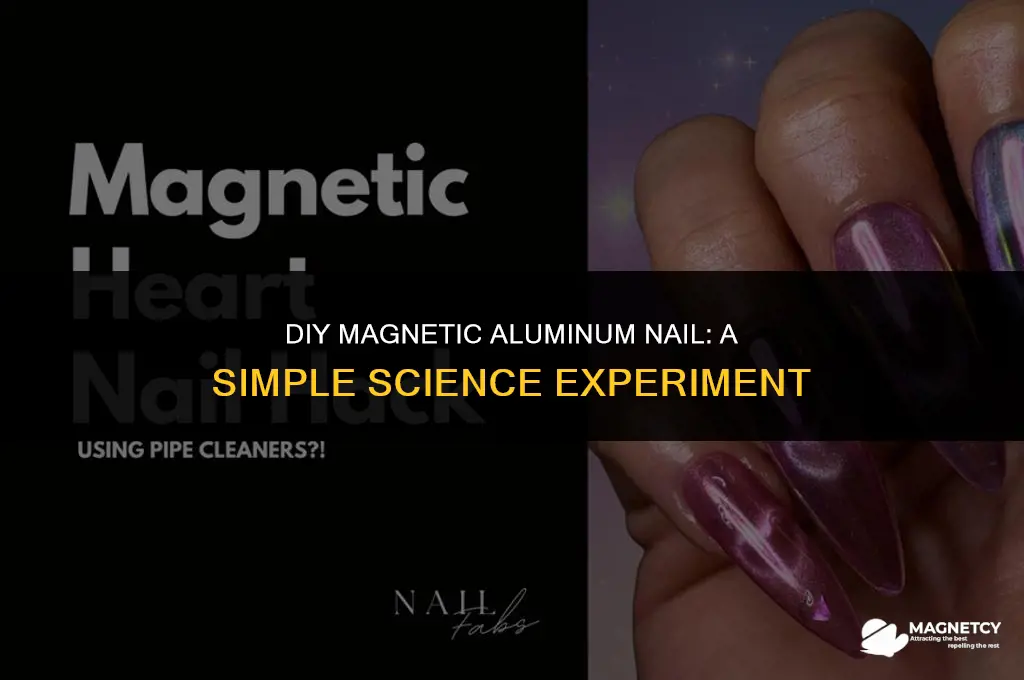 how do you make an aluminum nail magnetic