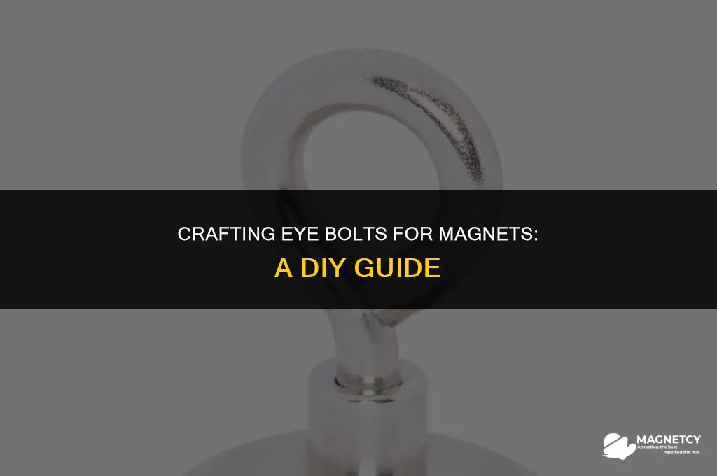 how do you make an eye bolt for magnet