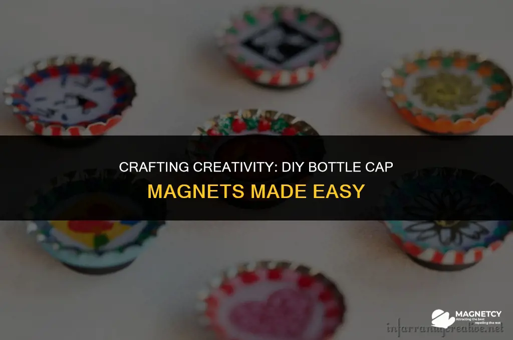 how do you make bottle cap magnets
