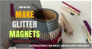 Crafting Sparkle: A Step-by-Step Guide to Making Glitter Magnets
